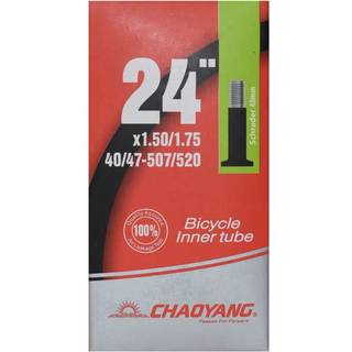 Chaoyang Slange 24 x 1.50-1.75 med 48mm lang Autoventil