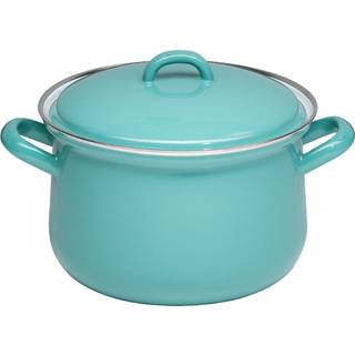 Riess Classic Nature Green Fleischtopf 18 cm / 2,5 L - Emaille - Grün