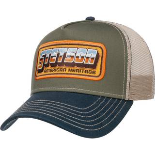 Stetson Trucker Cap Chrome Marine/Olive, Navy/Oliven, 52-55 cm