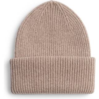 Merino Wool Hat Warm Taupe (One Size)