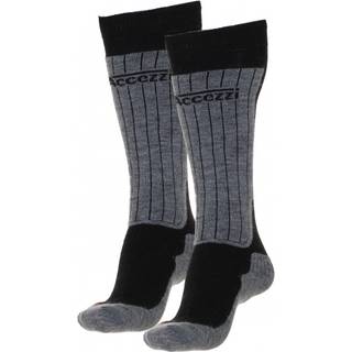 Accezzi Merino 50, skistrømper, sort