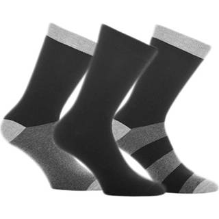 WESC 3-pak Socks - Black/Grey - Str 39/42