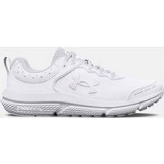 Under Armour Assert 10 Uniform Synthetic Boys' Running Shoes White / White / White 38