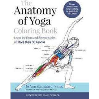 The Anatomy of Yoga Colouring Book