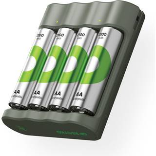 GP Battery Charger Everyday B441 with 4xAA 2100mAh