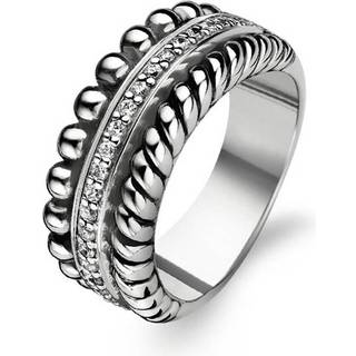 Ti Sento 1836ZI Damen-Ring Silber geschwärzt