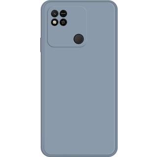 Xiaomi Redmi 10A Fleksibelt Plastik Bagside Cover - Lys Blå