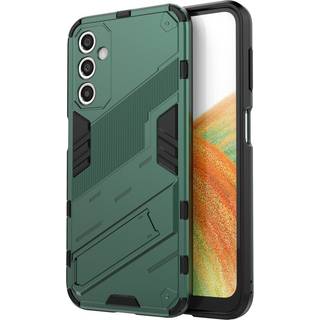 Samsung Galaxy A24 Hybrid Håndværker Cover m. Kickstand - Grøn