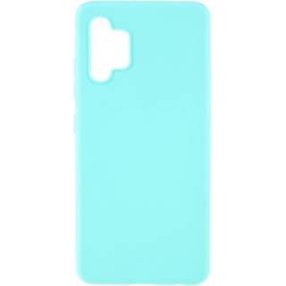 Samsung Galaxy A32 (4G) Mat Fleksibelt Bagside Cover - Blå