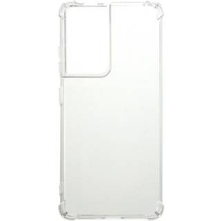 Samsung Galaxy S21 Ultra Fleksibelt TPU Plastik Cover - Gennemsigtig