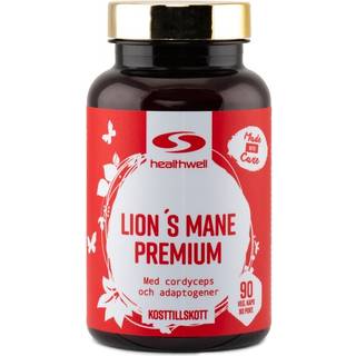 Healthwell Lions Mane Premium, 90 kapsler