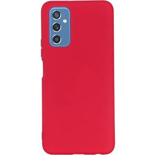 Samsung Galaxy M52 (5G) Liquid Silikone Bagside Cover - Rød