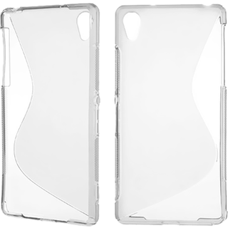 Sony Xperia Z2 S-Shape TPU Cover Gennemsigtig