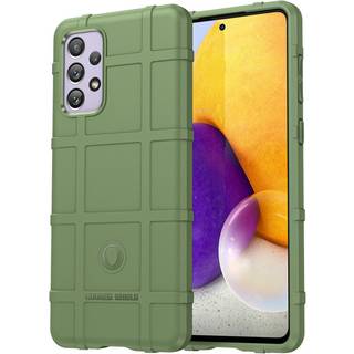 Samsung Galaxy A73 (5G) Rugged Shield Series Håndværker Bagside Cover - Grøn