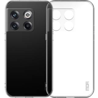 OnePlus 10T MOFI Fleksibelt Plastik Bagside Cover - Gennemsigtig