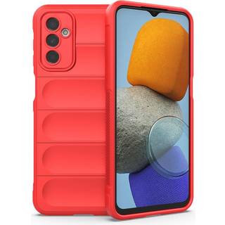 Samsung Galaxy M23 (5G) Bagside Cover m. Udskæringer - Rød