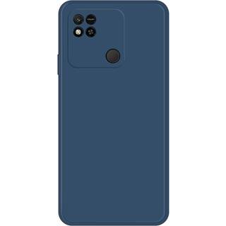 Xiaomi Redmi 10A Fleksibelt Plastik Bagside Cover - Blå