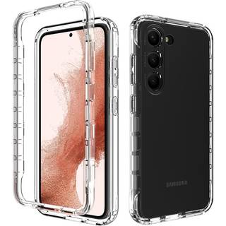 Samsung Galaxy S23+ (Plus) Fleksibel og hårdt Plastik Cover - Gennemsigtig