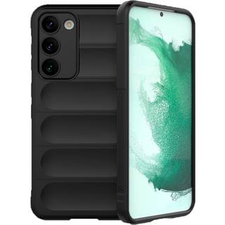 Samsung Galaxy S23 Fleksibelt Plastik Bagside Cover - Sort
