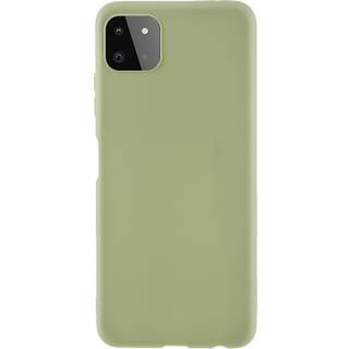Samsung Galaxy A22 (5G) Fleksibel Plastik Bagside Cover - Grøn
