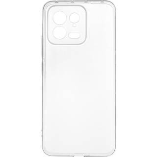 Xiaomi 13 Fleksibelt TPU Plastik Bagside Cover - Gennemsigtig