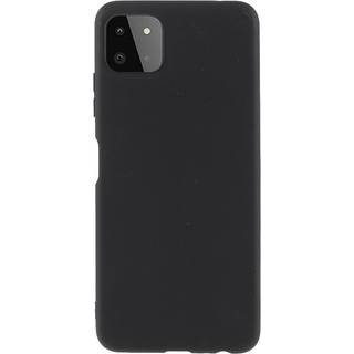 Samsung Galaxy A22 (5G) Fleksibel Plastik Bagside Cover - Sort