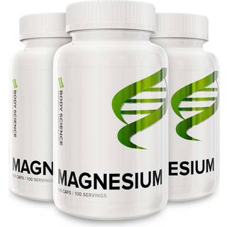 Body Science Magnesium, 100 kapsler – Mineraler