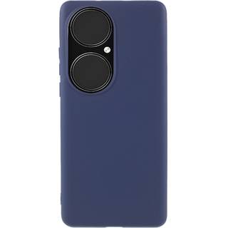 Huawei P50 Pro Fleksibelt Mat Bagside Cover - Blå