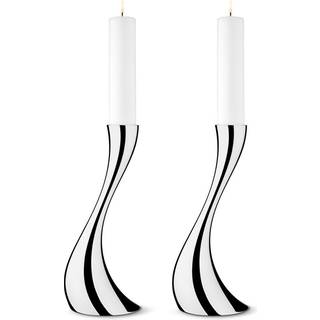 Georg Jensen Cobra gulvstager H40 cm 2 stk.