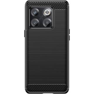 OnePlus 10T Brushed Carbon Fiber Cover - Sort