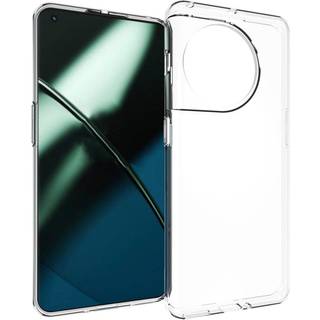 OnePlus 11 Fleksibelt Plastik Bagside Cover - Gennemsigtig