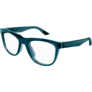 Puma PU0404O 003 54 Briller Mænd Grøn - Transparent Teal Green - 54mm