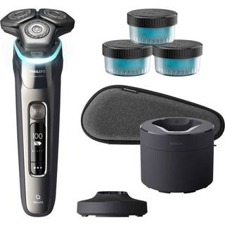 Philips Shaver series 9000 - Elektrisk shaver til våd og tør barbering med SkinIQ - S9974/63