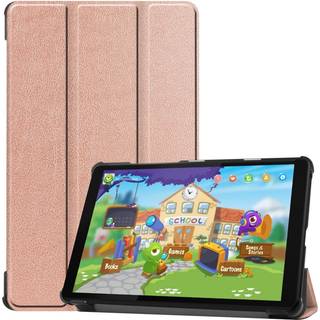 Lenovo Tab M8 (2nd Gen.) 8" Læder Cover m. Ståfunktion - Rose Gold