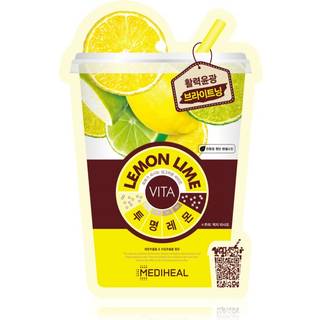 MEDIHEAL Vita Mask Lemon Lime Lysende ansigts sheetmaske 20 ml - 20 ml