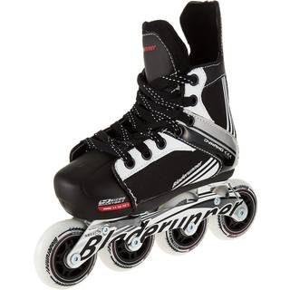 Bladerunner af Rollerblade Dynamo Jr St?rrelse Justerbar hockey inline skate sorte og r?de inline sk?jter St?rrelse 4 - 7