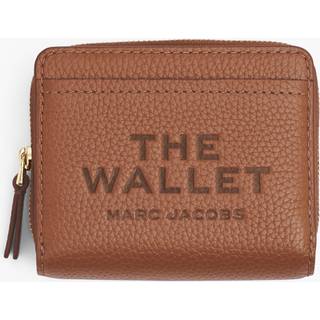 The Leather Mini Compact Pung, Argan Oil