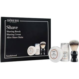 Noberu Stockholm Shave: Shaving Brush, Cream & After Shave Balm (50 + 75 ml)