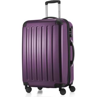 Alex - Koffer Hartschale Aubergine glänzend, TSA, 65 cm, 74 Liter