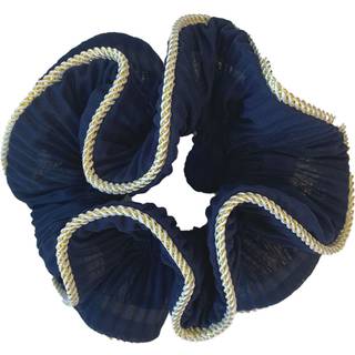 By Stær Lilje Scrunchie - Marineblå
