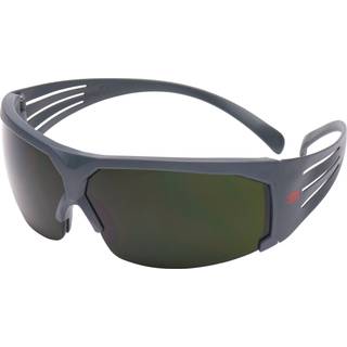3M SecureFit beskyttelsesbriller, gråt/sort stel, anti-ridse, IR linse DIN 5, SF650AS-EU.