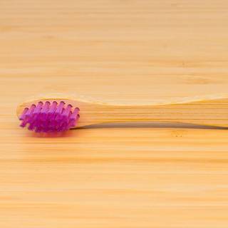Børne Bambus Tandbørste Dental Delight Bamboolino Kids PINK