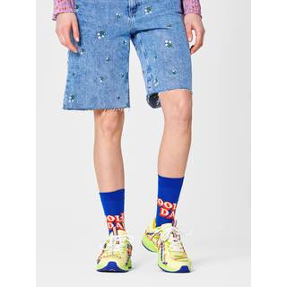 Happy Socks Number One Dad Sock - Blue/Yellow - Str 41/46 * Kampagne *