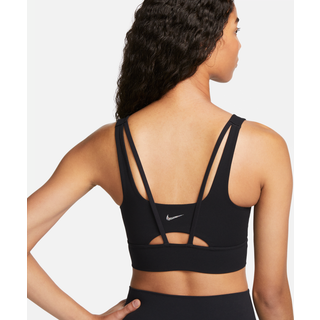 Nike Zenvy Women&#39;s Medium-Support Padded Longline Sports Bra Black/ Sail M - Sail - M