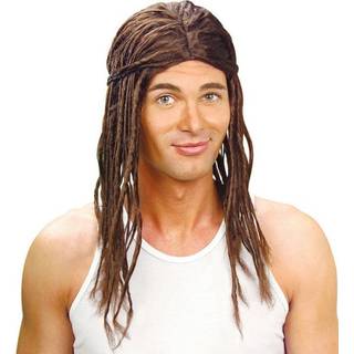 Brun Dreadlock paryk