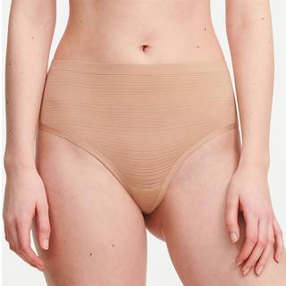 Chantelle SoftStretch Stripes High Waist g-streng, nude, Størrelse: ONESIZE, Dame