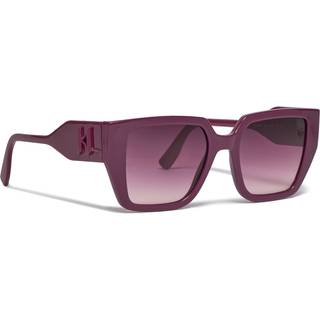 Karl Lagerfeld Kvinde KL6098S 501 Solbriller Genanvendt kæledyr Violet Firkantet Normal Normal