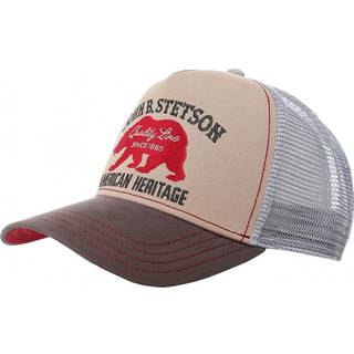 Stetson Stetson Vintage Bear American Heritage Trucker Cap - Beige