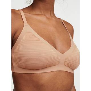 Chantelle SoftStretch Stripes bralette BH, sort, Størrelse: XS/S, Dame