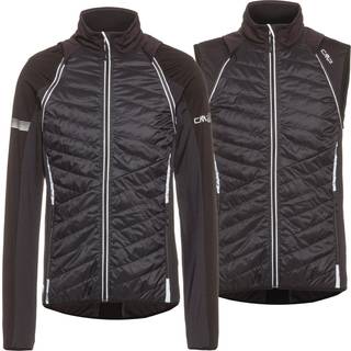 CMP Jacket With Detachable Sleeves Light Softshell Syntetisk jakke Herrer størrelse 50 farve sort